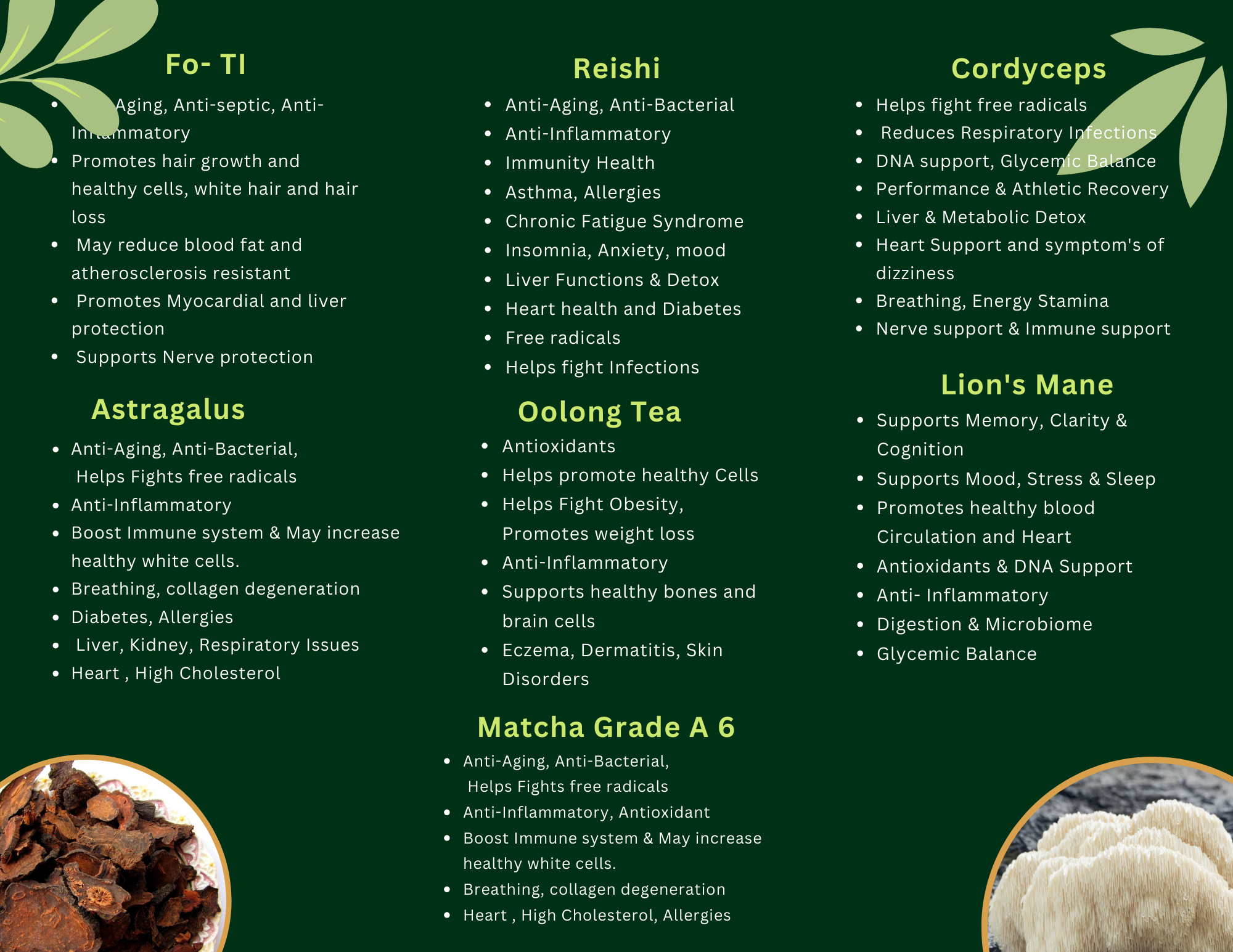 Miracle Mushroom Tea (Lavender Love) 25-30 day