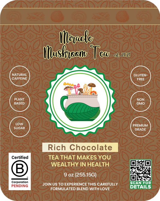 Miracle Mushroom Tea (Rich Chocolate) 25-30 day